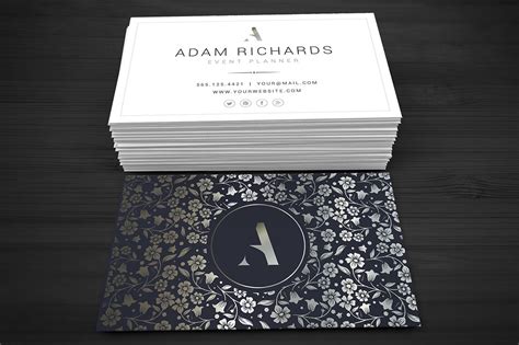 Elegant Business Card ~ Business Card Templates ~ Creative
