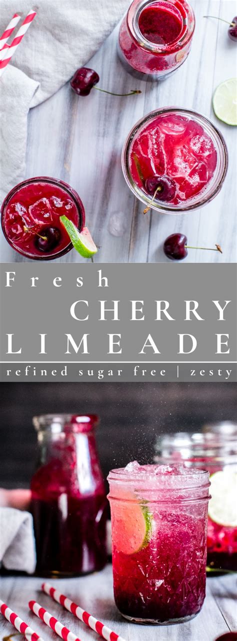 Fresh Cherry Limeade Cherry Limeade Fresh Cherries Limeade