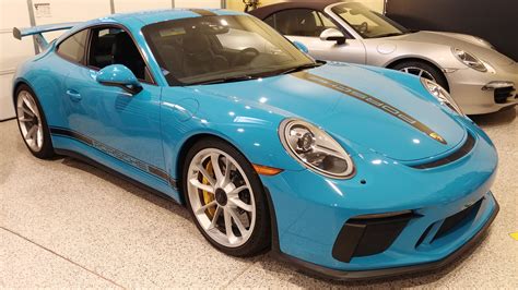 2018 Gt3 Manual In Miami Blue Rennlist Porsche Discussion Forums