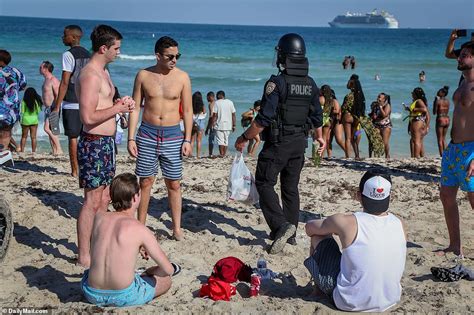 Cops Steam Through Miami Beach On Atvs Grabbing Booze And Drugs From
