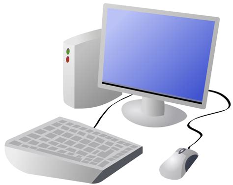 Cartoon Computer And Desktop Png Transparent Background Free Download