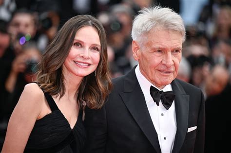 Harrison Ford Calista Flockhart At Cannes Festival Popsugar