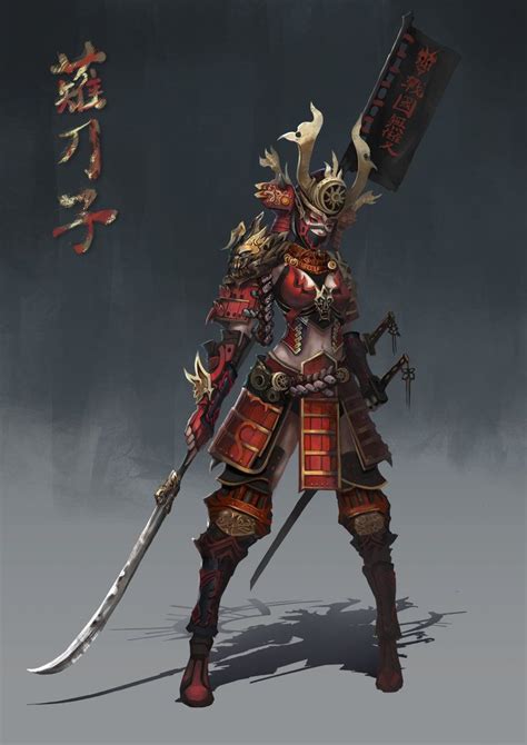 Female Samurai Female Samurai Samurai Art Concept Art Characters
