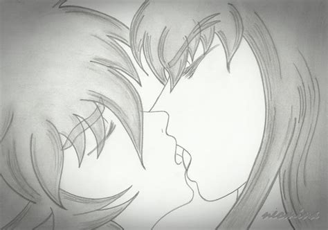 Imagenes Para Dibujar A Lapiz De Amor De Anime