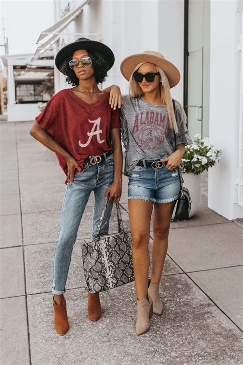 Football Sunday Outfit Alabama Gameday Outfit Alabama Football Game Football Game Outfit