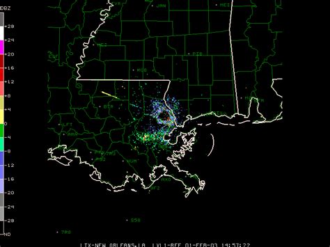 New Orleans Radar Alias Images Of Columbia Disaster