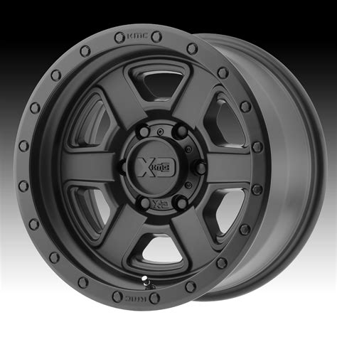 Kmc Xd Series Xd133 Fusion Off Road Satin Black Custom Wheels Rims Xd