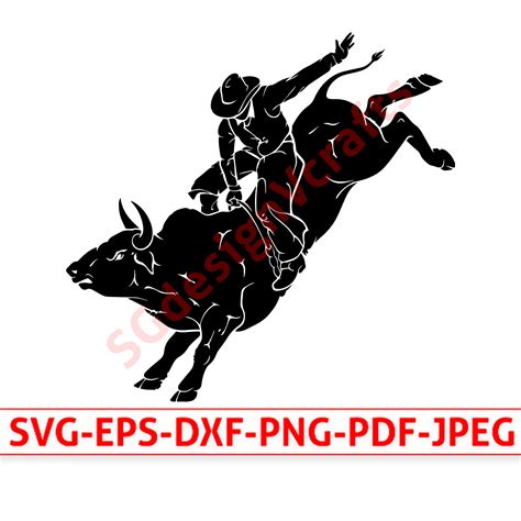 Bull Svg Bull Head Face Svg Dxf Clipart Western Rodeo Cowboy Clipart