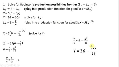 Production of goods requires the use of inputs or factors of production. General Equilibrium: Robinson Crusoe Economy Solved ...