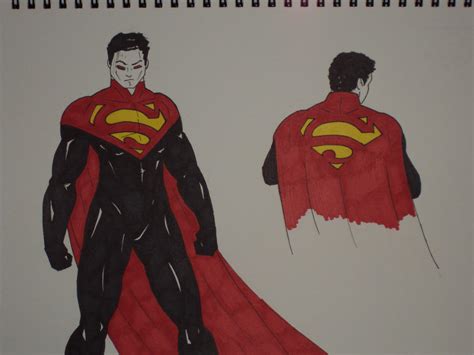 Superboy Redesign Colours By Talon2011 On Deviantart