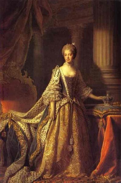 Portrait Of Queen Charlotte 1761 1762 Allan Ramsay
