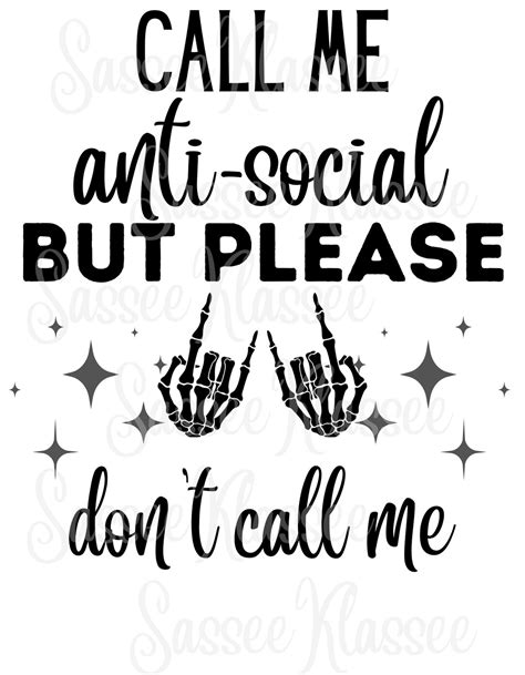 Dont Call Me Png Svg Etsy