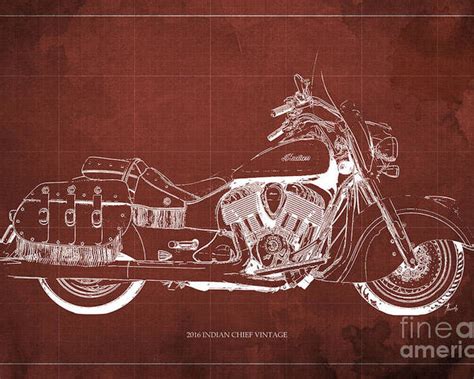 Indian Chief Vintage Motorcycle Svg Clipart Vector Clip Art Graphics