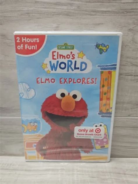 Sesame Street Elmos World Elmo Explores Dvd 2018 1199 Picclick