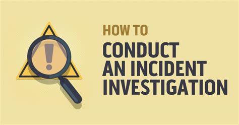 How To Conduct An Incident Investigation Convergence Training