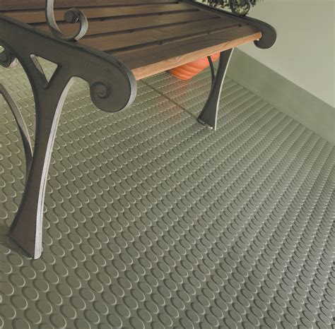 Raised Design Rubber Tile And Tread Roppe