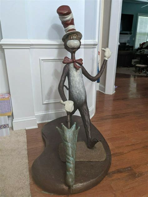 Dr Seuss Cat In The Hat Bronze Statue 3877352955