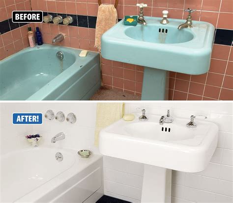 Bathtub and tile reglazing change of color. Wow! Check out this amazing, dramatic transformation! This ...