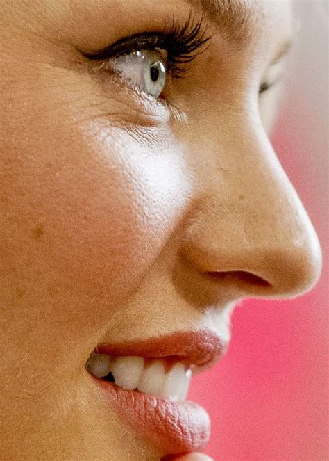 Candice Swanepoel Face Sketch Nose Job