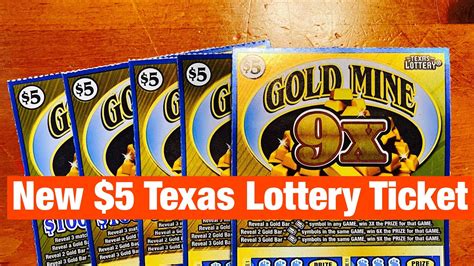Players must be 18 years old and a georgia resident to purchase online lottery tickets. New Texas Lottery Scratch Off $5 Gold Mine Ticket - YouTube