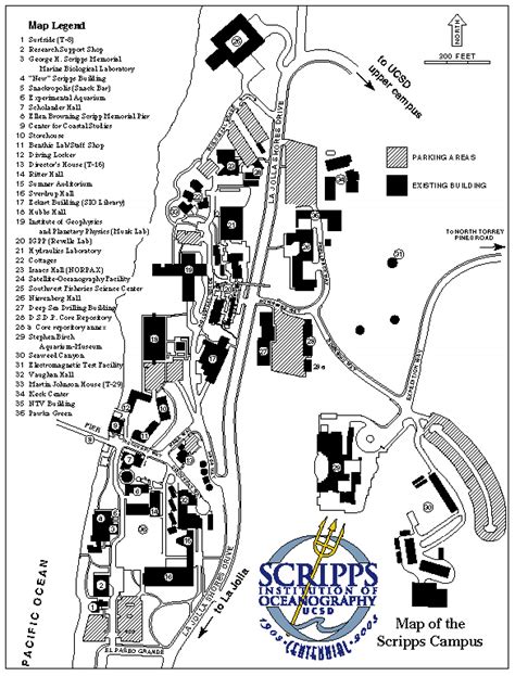 Ucsd Campus Map Printable View