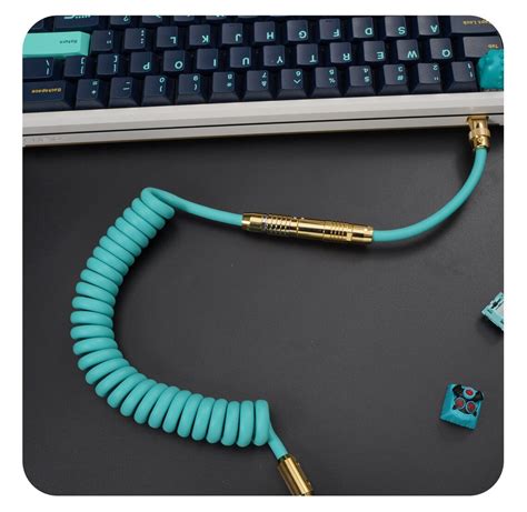 Keyboard Cable Coiled Cable Custom Cable Detachable Usb C Etsy