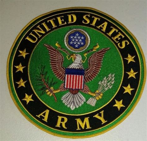 Us Army Patch Iron Sew On Patch 10 Approx Ebay