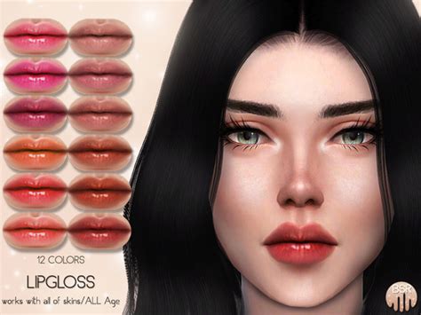 Lipgloss Bm07 By Busra Tr At Tsr Sims 4 Updates