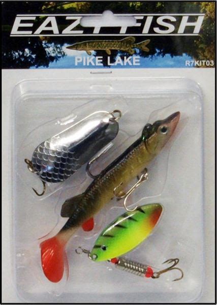 Buy The Best Ts Silverbrook Eazy Fish Pike River Lure Pack For Dad
