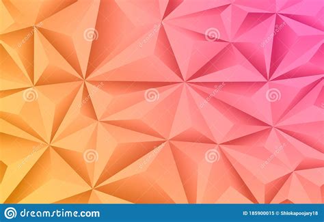 Abstract Low Poly Polygonal Triangular Mosaic Background For Web