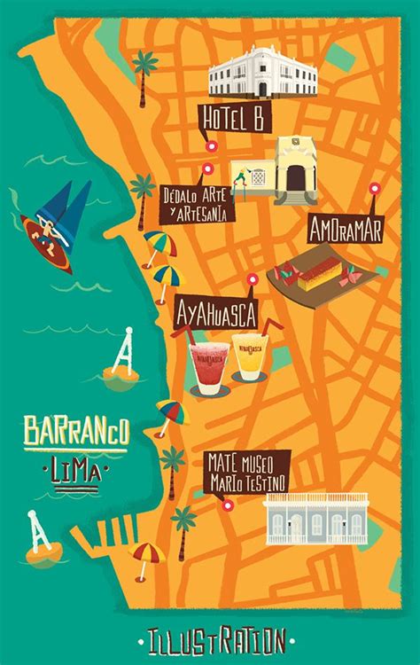 Map Of Barranco Lima Raul Gozalez Rulascalaca Mapa De Localização
