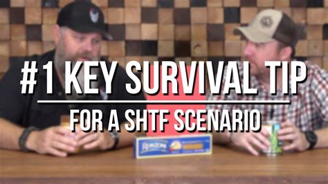 1 Survival Tip For A Shtf Scenario Youtube
