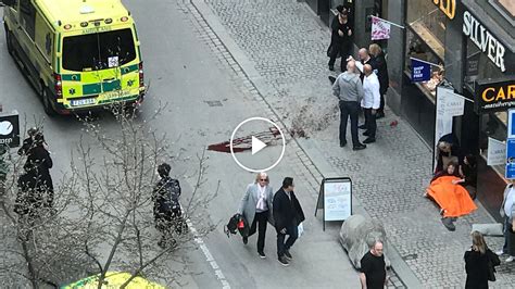 ‘everything Indicates Terror Attack In Stockholm The New York Times