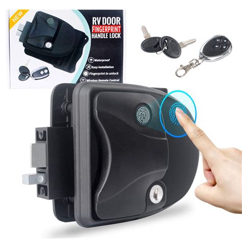 Buy Zgauto Rv Door Lock With Fingerprint Unlock Rv Lock With Keys For