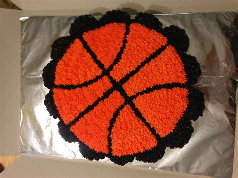 Basketball Cupcake Cake Cupcake Cakes Basketball Cupcakes Pull Apart Cupcakes