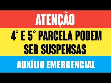 A 5ª parcela do auxílio emergencial vai começar em agosto. 🚨ATENÇÃO! AUXÍLIO EMERGENCIAL PRORROGADO PODE TER 4 E 5 ...