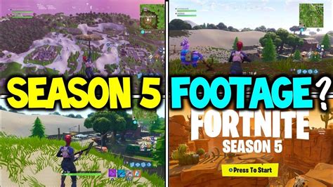 The epic quests are still here! *NEW* Fortnite "SEASON 5 GAMEPLAY / FOOTAGE ?" - SEASON 5 ...