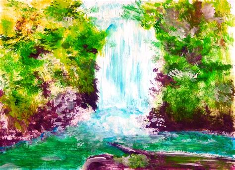 Waterfall By Etsukiharu On Deviantart