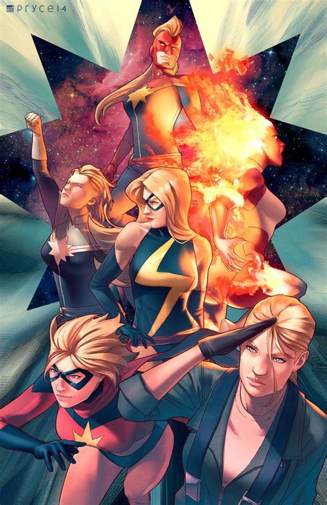 Carol Danvers Ms Marvel Captain Marvel Jamal Campbell Ms