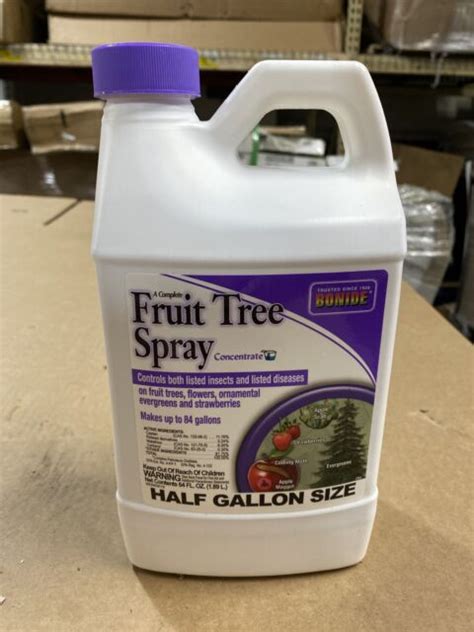 Bonide Bnd204 Fruit Tree Spray Concentrate 64 Oz White For Sale Online