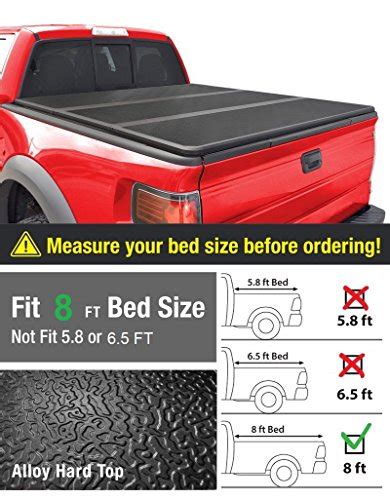 Buy Ez Auto Premium Hard Top Tri Fold Truck Bed Tonneau Cover For 2002