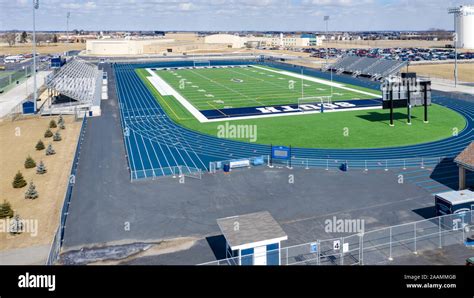 Running Track Aerial Hi Res Stock Photography And Images Alamy