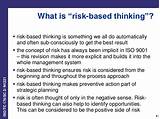 Images of Risk Based Management