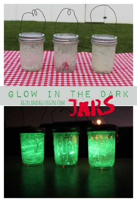 Glow Jars Kids Craft For Camping Craft Lighting A