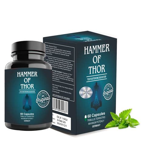 It can be utilized both as a treatment or prevention. Hammer of Thor Male Stamina Supplement Sexual 60 capsules ...