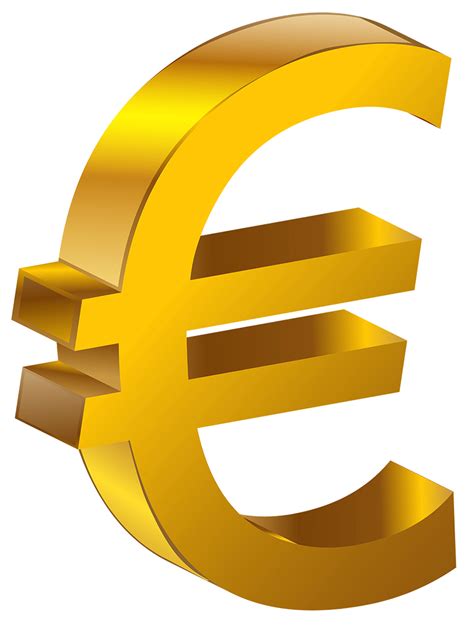 Euro Png Cryptocurrency Gold Leaf Art Png