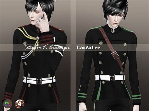 Seraph Of The End Uniform For Male At Studio K Creation Sims 4 Updates