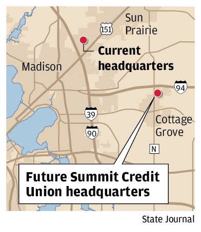 summit credit union  break ground    headquarters