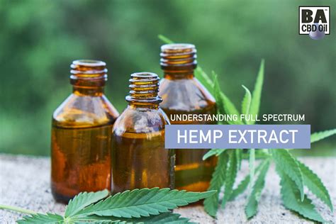Cbd Oil Extracts What Is A Full Spectrum Hemp Extract