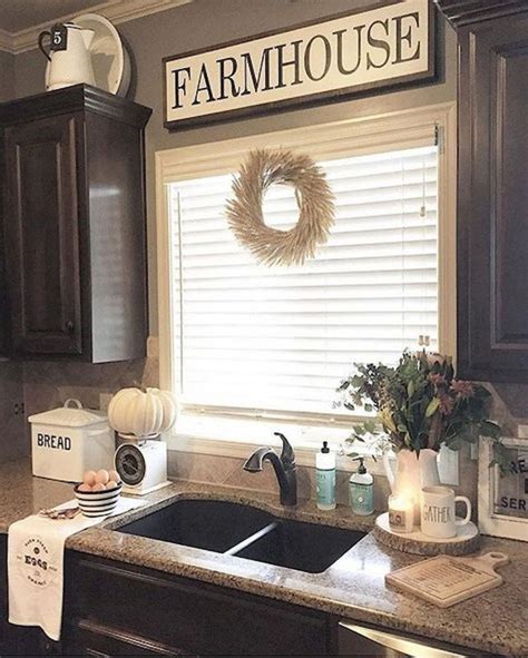 40 Cute Farmhouse Kitchen Decor Ideas Affordable Farmhouse Kitchen